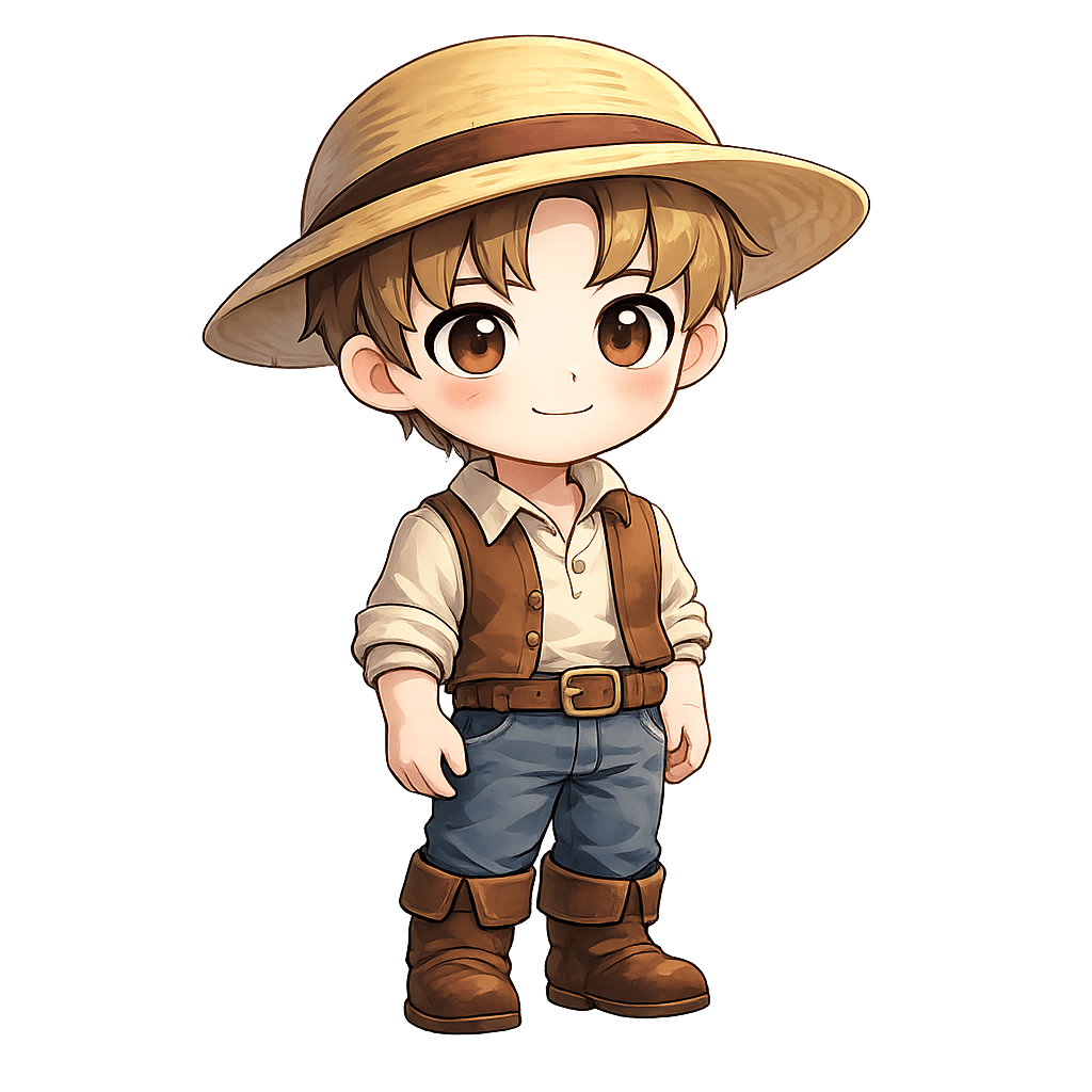 Lifetopia World farmer character